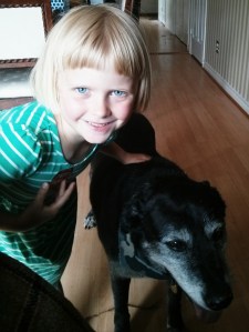 Raine is really excited to help take care of Duke