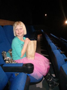 at the movies